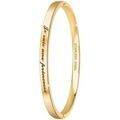 Bracelets Sc Crystal B2541-12-DORE Dor&eacute; Grenoble