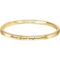 Bracelets Sc Crystal B2541-18-DORE Dor&eacute;