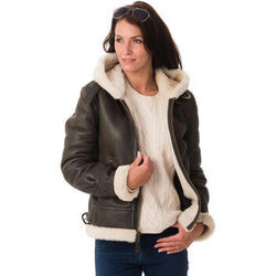 Veste Schott LCW1257H DARK BROWN