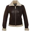 Veste Schott LCW1257 DARK BROWN