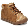 Baskets montantes enfant GBB NAHIA Marron