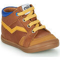 Baskets montantes enfant GBB ASTORY Marron