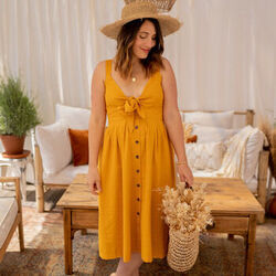 Robe C&eacute;leste CAMOMILLE Jaune