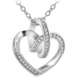 Collier Sc Crystal B2809-ARGENT Argent&eacute;