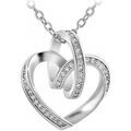 Collier Sc Crystal B2809-ARGENT Argent&eacute;