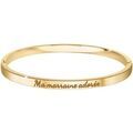 Bracelets Sc Crystal B2803-18-DORE Dor&eacute; Grenoble