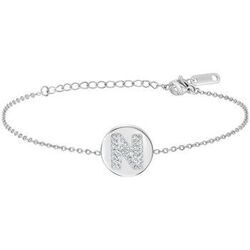 Bracelets Sc Crystal B2693-ARGENT-N Argent&eacute;