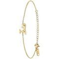Bracelets Sc Crystal B2694-DORE-IRIS Dor&eacute; Grenoble