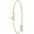 Bracelets Sc Crystal B2694-DORE-LOVE Dor&eacute;