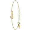 Bracelets Sc Crystal B2694-DORE-LUCIE Dor&eacute;