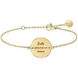 Bracelets Sc Crystal B2813-DORE Dor&eacute;
