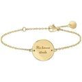 Bracelets Sc Crystal B2814-DORE Dor&eacute;