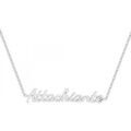 Collier Sc Crystal B2689-ARGENT-ATTACHIANTE Argent&eacute;