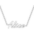 Collier Sc Crystal B2689-ARGENT-ALICE Argent&eacute;