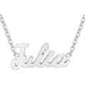 Collier Sc Crystal B2689-ARGENT-JULIA Argent&eacute; Grenoble