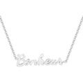 Collier Sc Crystal B2689-ARGENT-BONHEUR Argent&eacute; Grenoble