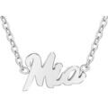 Collier Sc Crystal B2689-ARGENT-MIA Argent&eacute; Grenoble