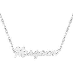 Collier Sc Crystal B2689-ARGENT-MARGAUX Argent&eacute;