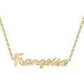 Collier Sc Crystal B2689-DORE-FRANCOISE Dor&eacute;