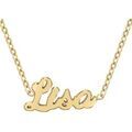Collier Sc Crystal B2689-DORE-LISA Dor&eacute; Grenoble