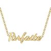 Collier Sc Crystal B2689-DORE-PARFAITE Dor&eacute;