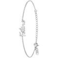 Bracelets Sc Crystal B2694-ARGENT-FELINE Argent&eacute; Grenoble