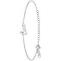 Bracelets Sc Crystal B2694-ARGENT-EVA Argent&eacute;