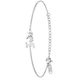 Bracelets Sc Crystal B2694-ARGENT-INES Argent&eacute;