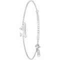 Bracelets Sc Crystal B2694-ARGENT-JULIA Argent&eacute;
