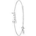 Bracelets Sc Crystal B2694-ARGENT-SARAH Argent&eacute;