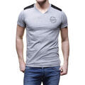 Polos sur Grenoble : Polo Redskins - T Shirt Homme Sawyer Calder Gris Chine