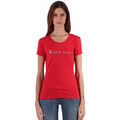 Polo Kaporal T-shirt Femme Busy Rouge Grenoble
