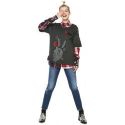 Polo Desigual T-Shirt Femme Victory Noir