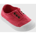 Baskets enfant Victoria 1915 inglesa el�stico lona tintaa drec Rouge