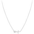 Collier Sc Crystal B2757-COLLIER-ARGENT Argent&eacute; Grenoble