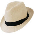 Chapeaux sur Grenoble : Chapeau Chapeau-Tendance Trilby panama veritable ECUADOR T55