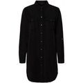 Robe Vero Moda Robe courte en jean F, Noir