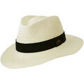 Chapeau Chapeau-Tendance V&eacute;ritable chapeau panama naturel T61 Blanc Grenoble