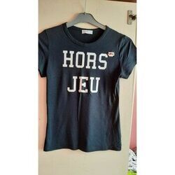 T-shirt Cache Cache tee shiet bleu marine