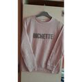 Pull sur Grenoble : Pull Cache Cache pull rose et gris