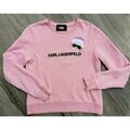 Pull sur Grenoble : Sweat-shirt Karl Lagerfeld Sweat-shirt femme rose poudré Karl Lagerfeld Rose