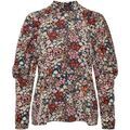 T-shirt Vero Moda Top &agrave; motifs F, Rouge Rouge