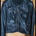 Veste Redskins Veste cuir style motard