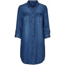 Robe Vero Moda Robe courte en jean F, Bleu