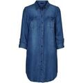 Robe Vero Moda Robe courte en jean F, Bleu