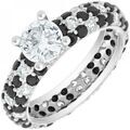 Femmes sur Grenoble : Bijoux Sc Crystal B2702-BLANC-7-54 Argent&eacute;