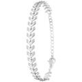 Bracelets Sc Crystal B2882-ARGENT Argent&eacute; Grenoble