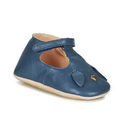Chaussons b&eacute;b&eacute; Easy Peasy LOULLYP CHIEN Bleu