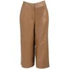 Pantalon Oakwood Jupe culotte en cuir Meghan ref 54145 cafe