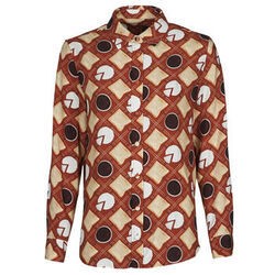 Chemise Soi Paris x Spartoo PICNIC Marron